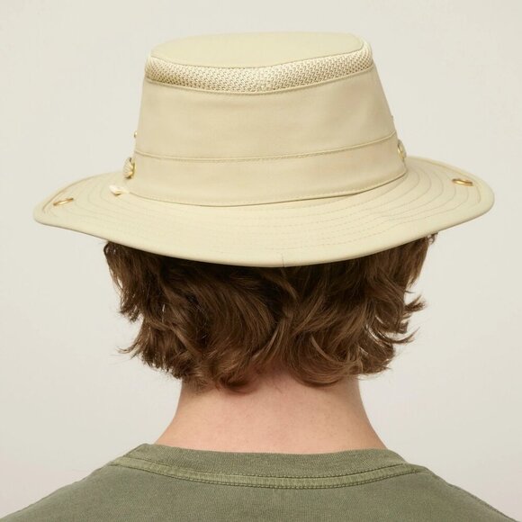 TILLEY LTM3 Khaki/Olive Airflo Classic Sun Hat Size 7 1/8TH - Picture 5 of 16